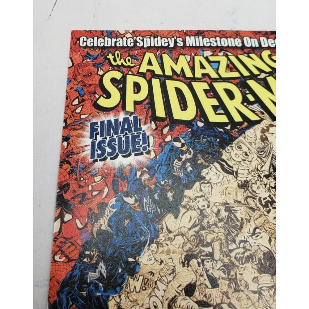 Amazing Spider-Man 700 Marvel Comics Promo Card Dan Slott Humberto Ramos 2012